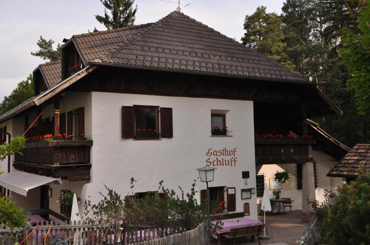 Gasthof Schluff Soprabolzano Eksteriør billede